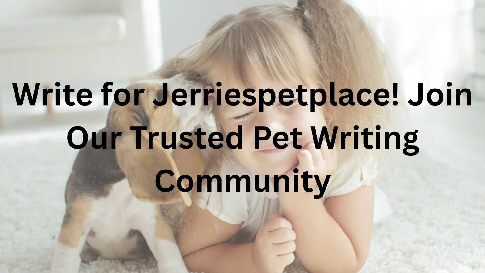Write for Jerriespetplace