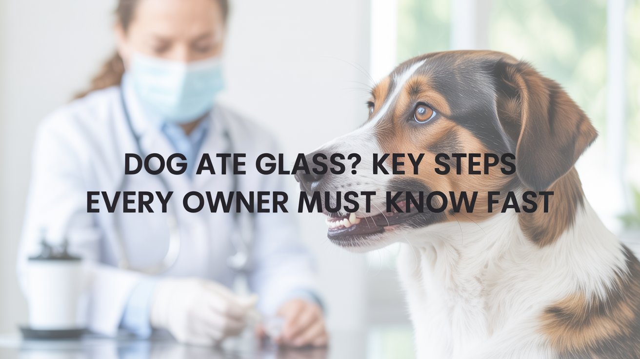 Dog Ate Glass? Key Steps Every Owner Must Know Fast
