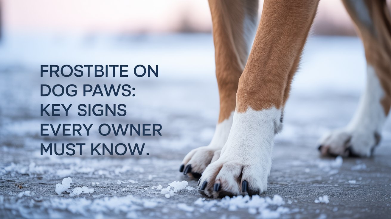 Frostbite on Dog Paws: Key Signs Every Owner Must Know