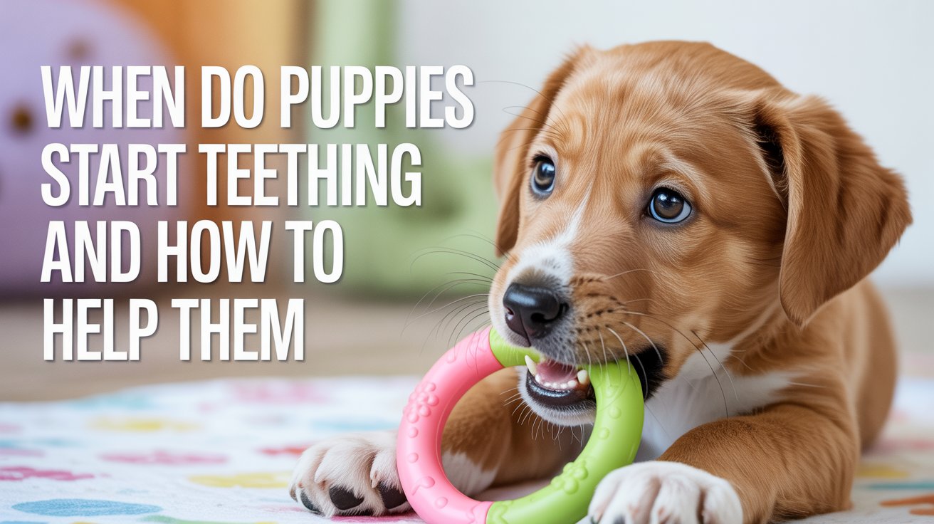 When Do Puppies Start Teething and How to Help Them?