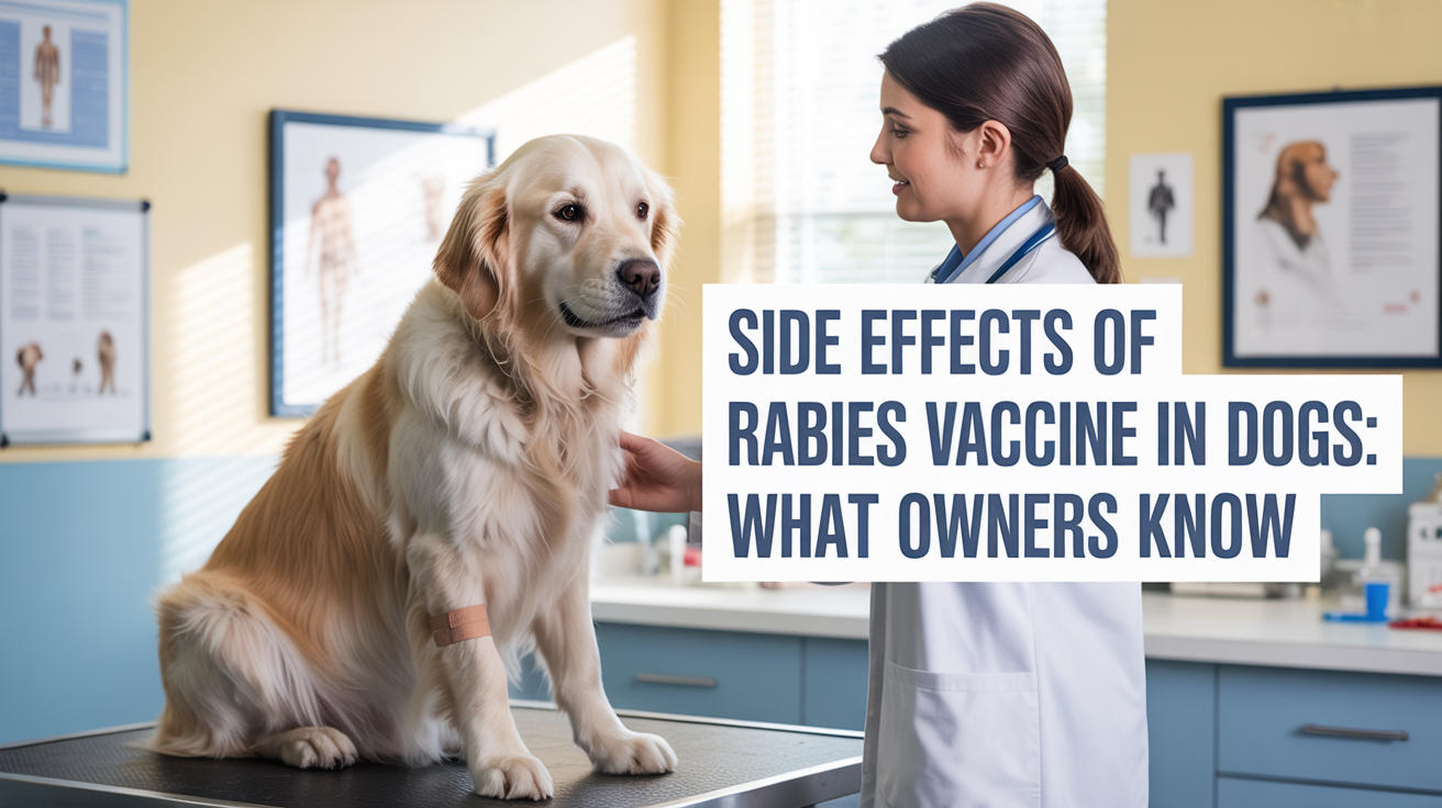 Side Effects of Rabies Vaccine in Dogs: What Owners Know