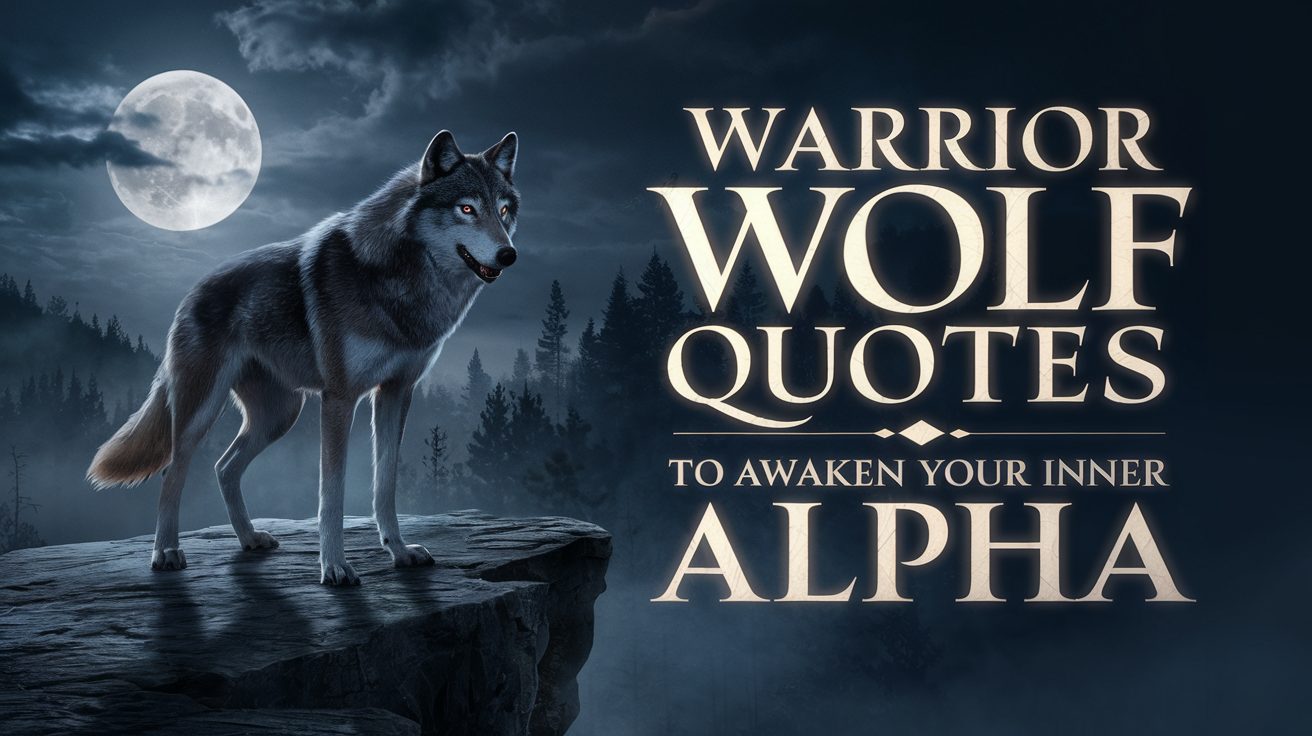 45 Warrior Wolf Quotes to Awaken Your Inner Alpha