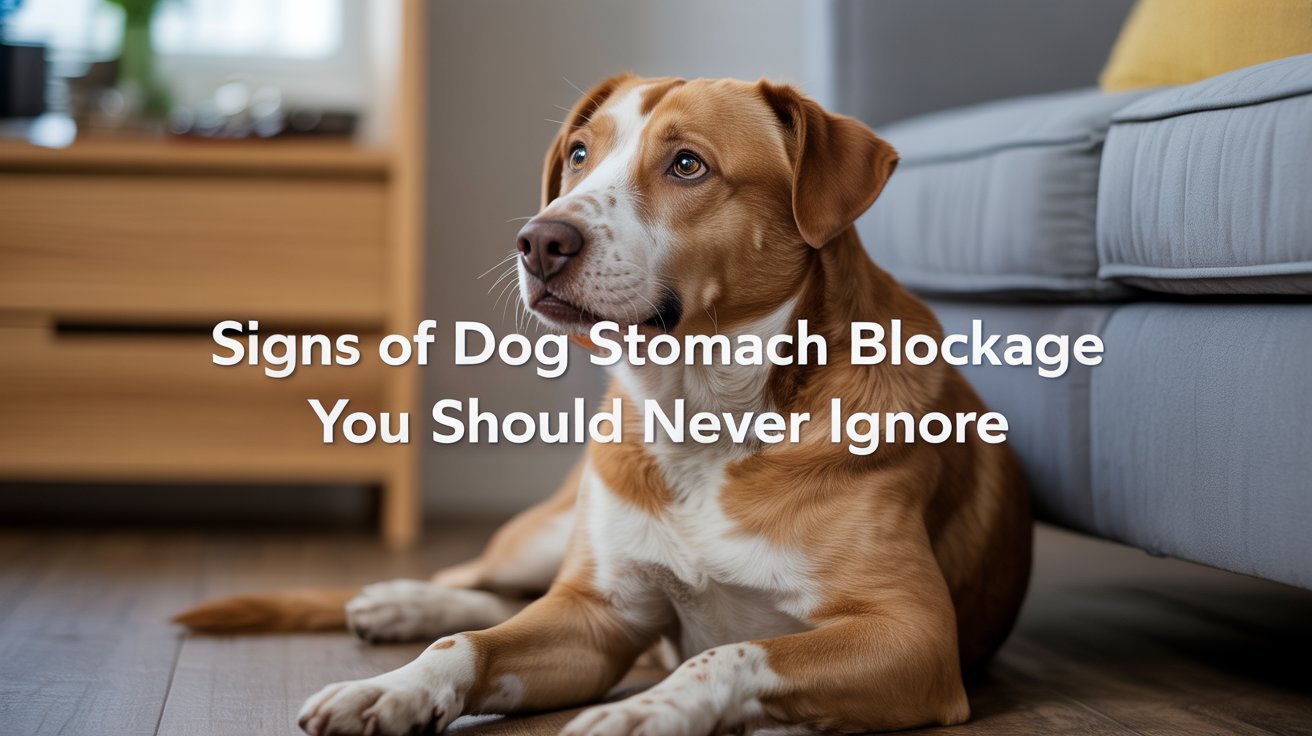 Signs of Dog Stomach Blockage You Should Never Ignore