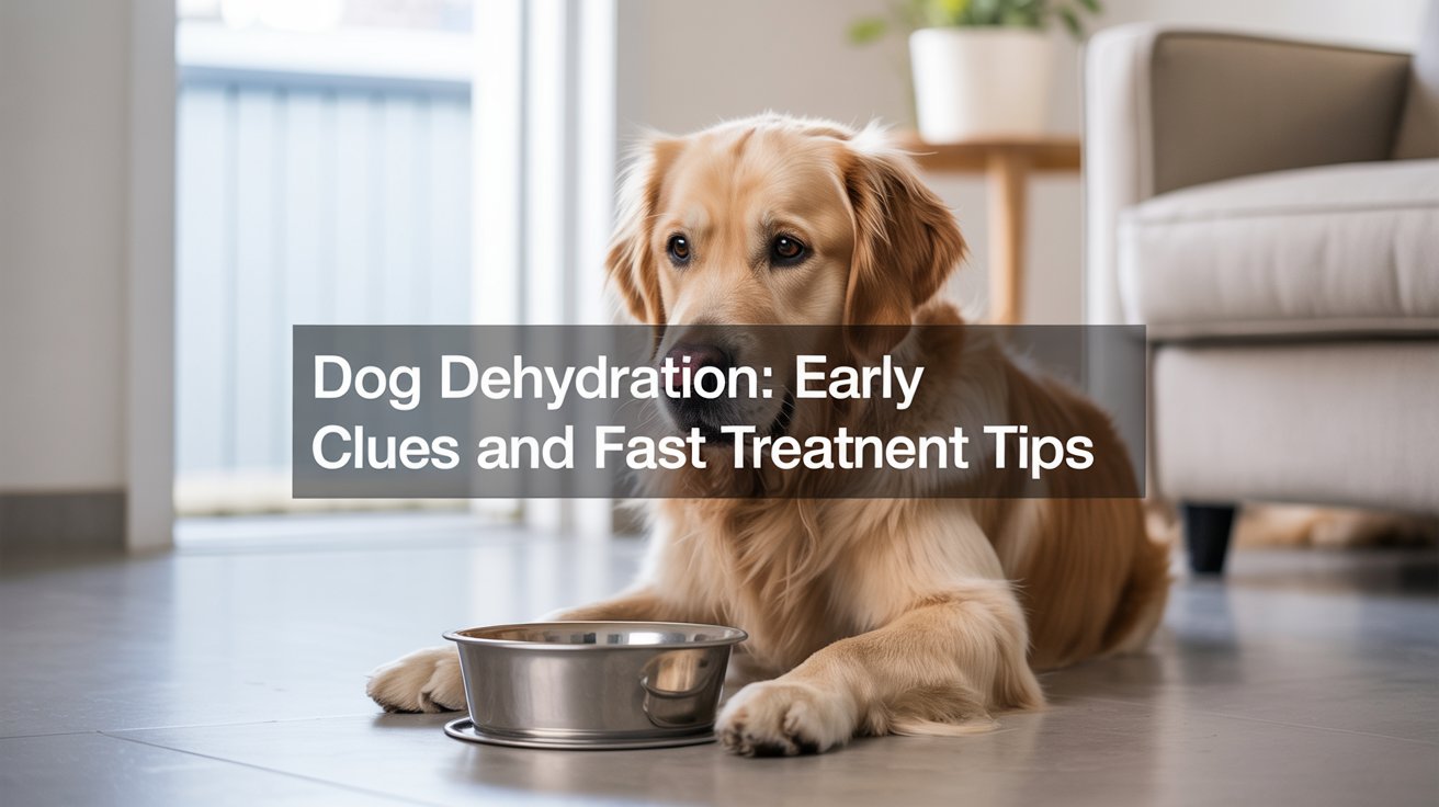 Dog Dehydration: Early Clues and Fast Treatment Tips